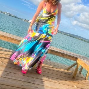 Vintage Tropical dress